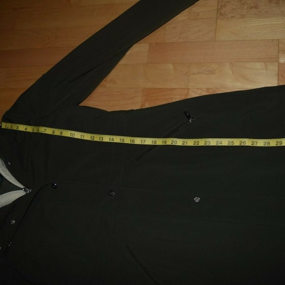 LAUREN RALPH LAUREN Women's sz XS Dark Green Coat Jacket - EXCELLENT CONDITION! - Picture 3 of 9
